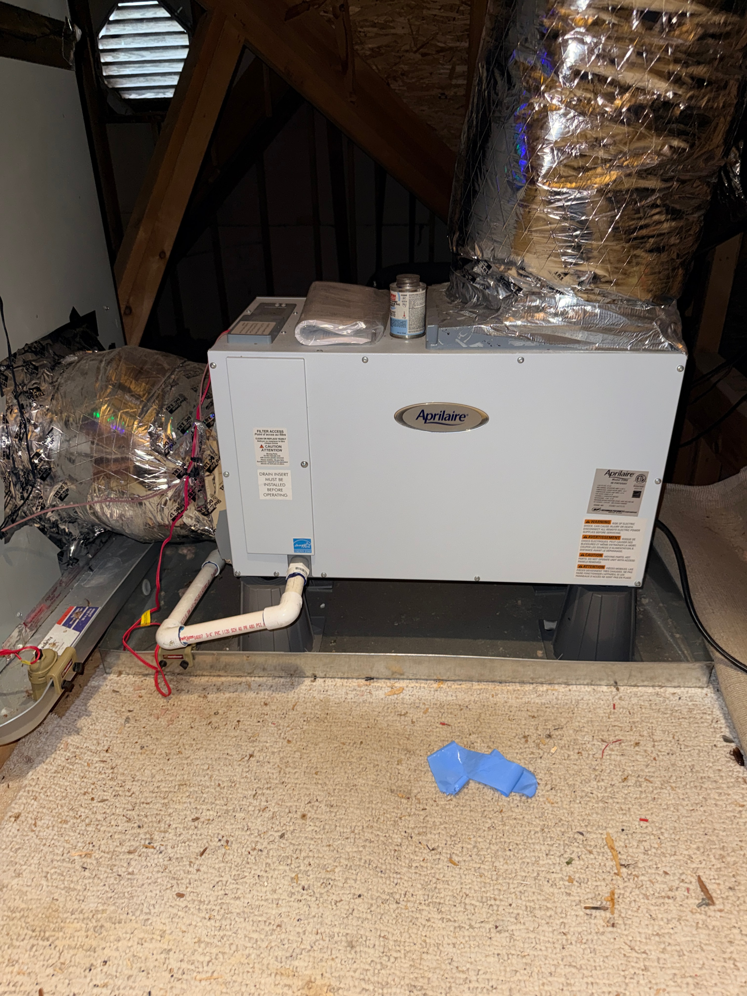 Commercial HVAC unit access panel